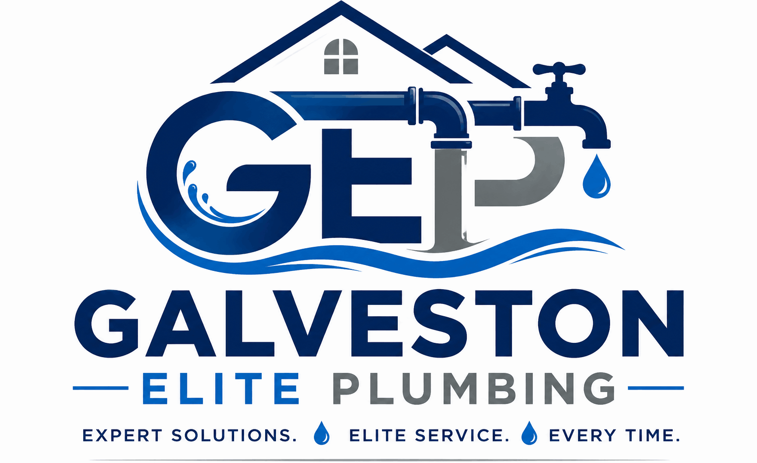 galveston Elite plumbing logo